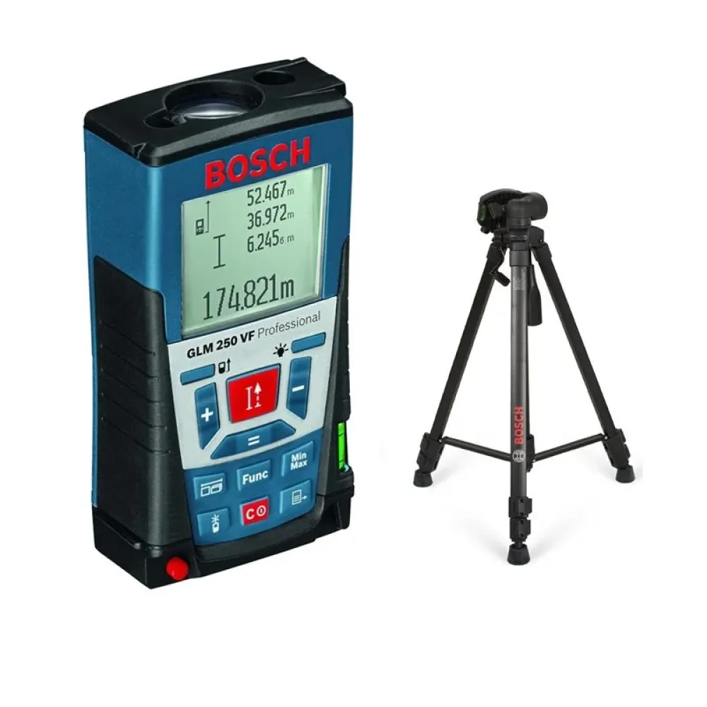Bosch GLM 250 лазерный дальномер + штатив BT 150 061599402J