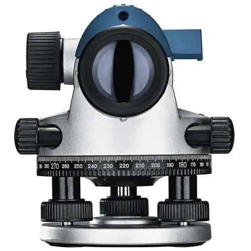 Bosch GOL 26 D Professional оптический нивелир + бленда, кейс, ключ, отвес и регулировочный штифт 0601068000