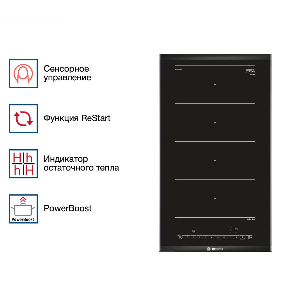 Индукционная варочная панель Bosch PXX375FB1E