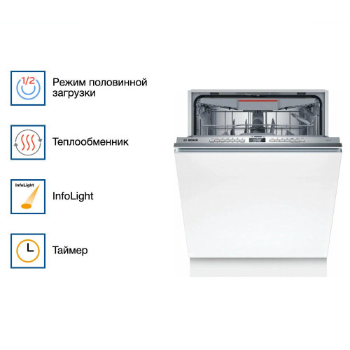 Встраиваемая посудомоечная машина Bosch SMV4HVX00E