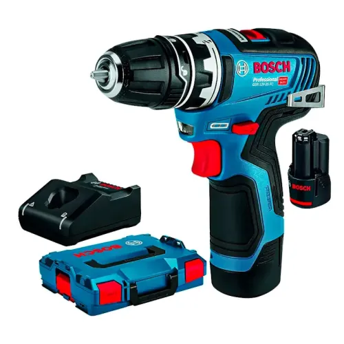 Bosch GSR 12V-35 FC Professional аккумуляторная дрель-шуруповерт (2 x 3 Ач, ЗУ), 06019H3001
