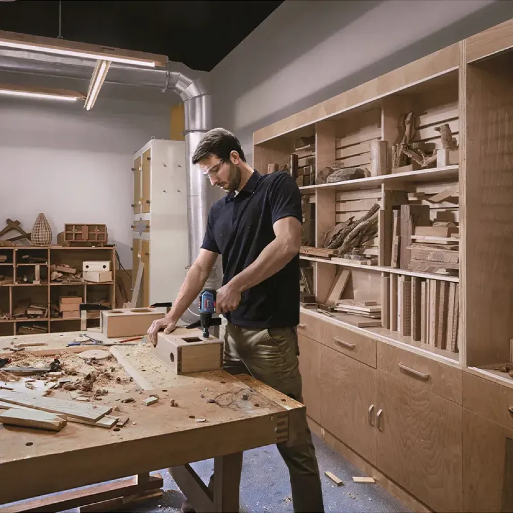 Bosch GSB 12V-30 Professional аккумуляторная ударная дрель-шуруповерт (2 x 2 Ач, ЗУ), 06019G9120