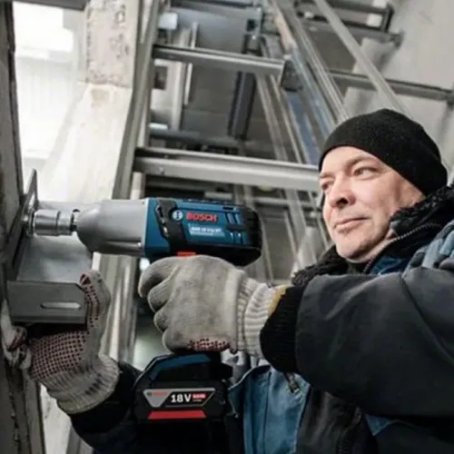 Bosch GDS 18 V-LI HT Professional Solo аккумуляторный гайковёрт (без АКБ и ЗУ), 06019B1300