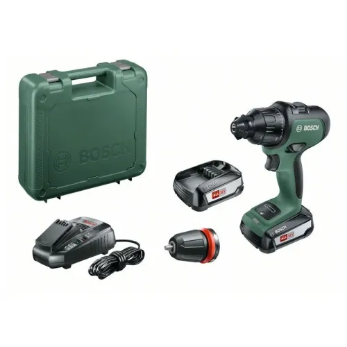 Bosch AdvancedImpact 18 аккумуляторная ударная дрель-шуруповерт (2 x 2.5 Ач, ЗУ), 06039B5101