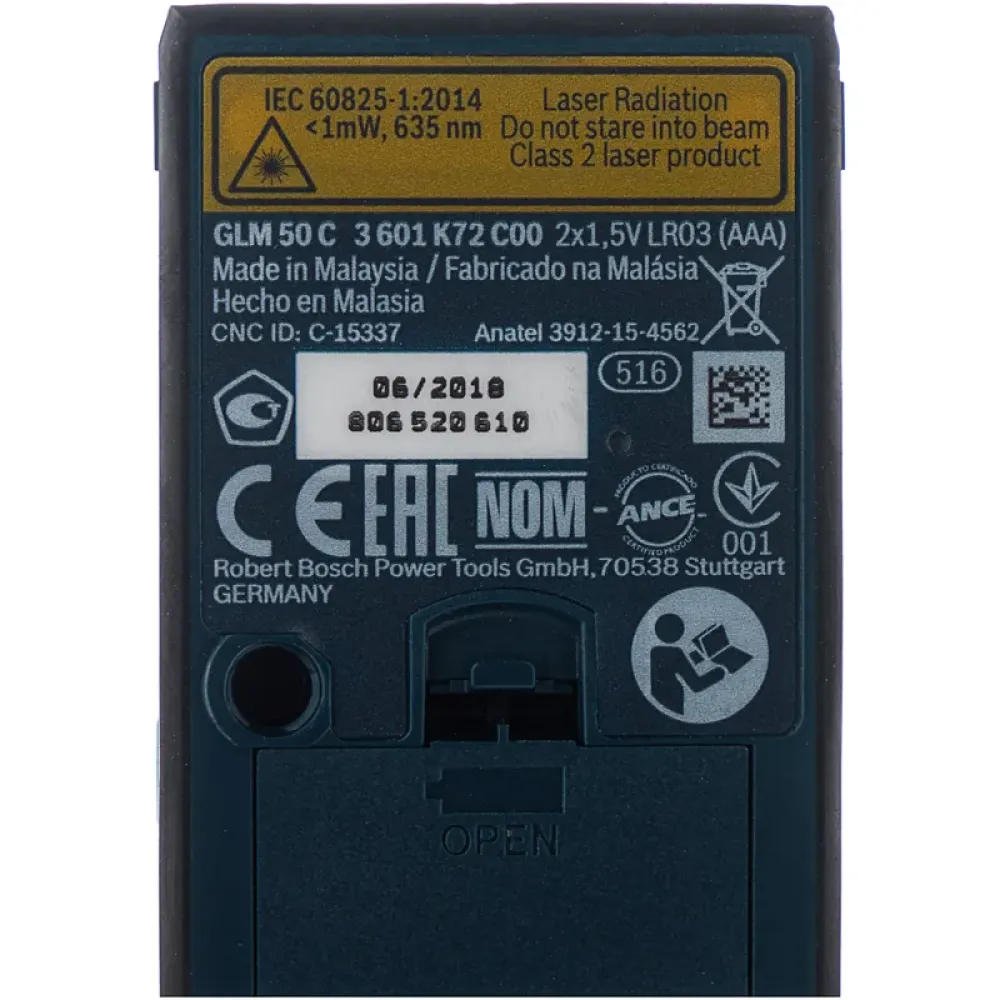 Bosch GLM 50 C Professional лазерный дальномер, 0601072C02