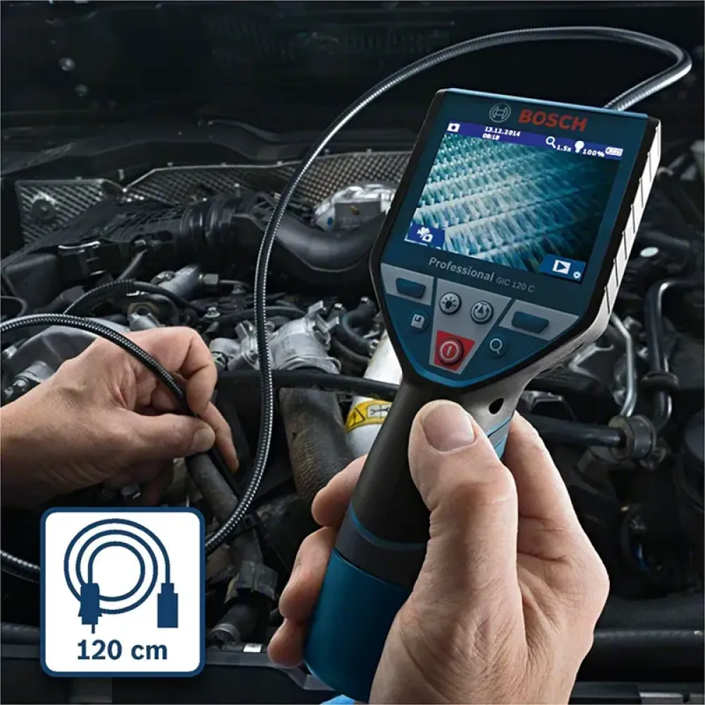 Bosch GIC 120 C Professional видеоэндоскоп (1 x 2 Ач, ЗУ), 0601241201