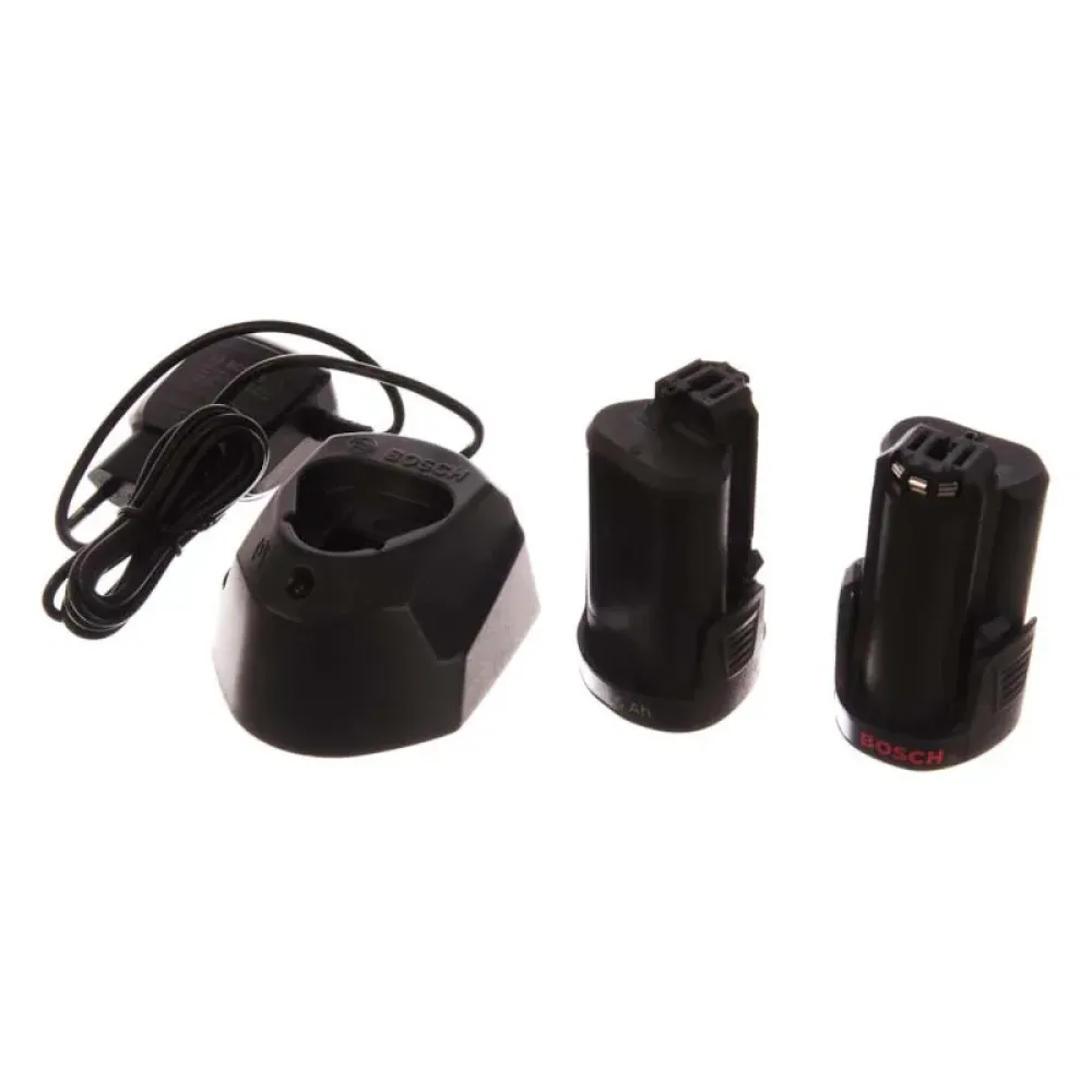 Аккумулятор Bosch PBA 12V 2 x 1.5 Ач и зарядное устройство GAL 1210 CV, 1600A01L3E