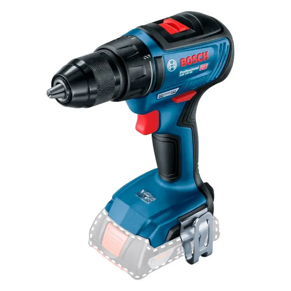 Bosch GSR 18V-50 Professional Solo аккумуляторный шуруповерт (без АКБ и ЗУ), 06019H5002