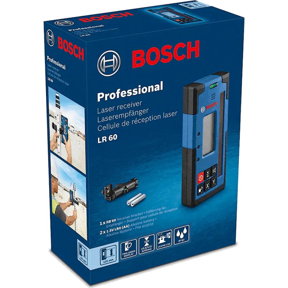 Bosch LR 60 Professional приемник излучения, 0601069P00