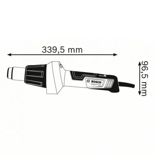 Bosch GHG 20-60 Professional технический фен, 06012A6400