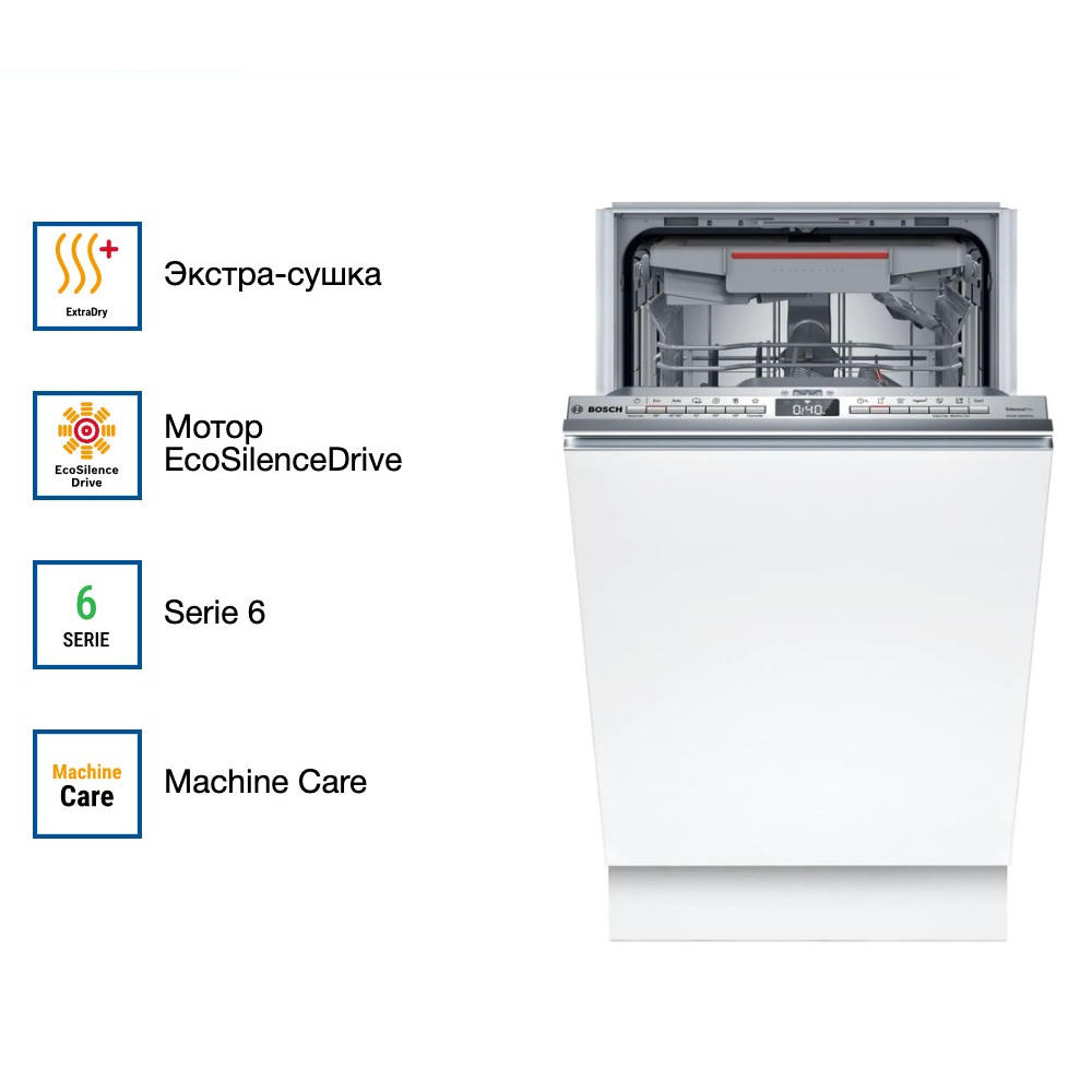 Встраиваемая посудомоечная машина Bosch SPV6EMX65Q
