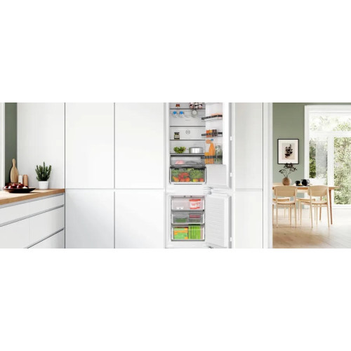 Встраиваемый двухкамерный холодильник Bosch KIN96SFD0