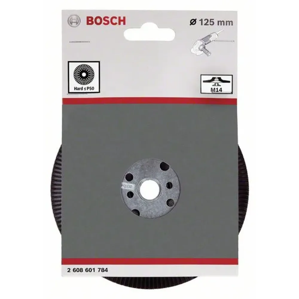 Bosch Standard опорная тарелка M14 125 мм, жесткая, 2608601784
