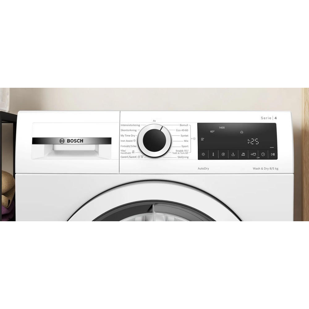 Стирально-сушильная машина Bosch WNA134B0SN