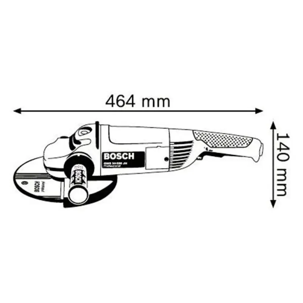 Bosch GWS 20-230 JH Professional машина шлифовальная угловая 0601850M03