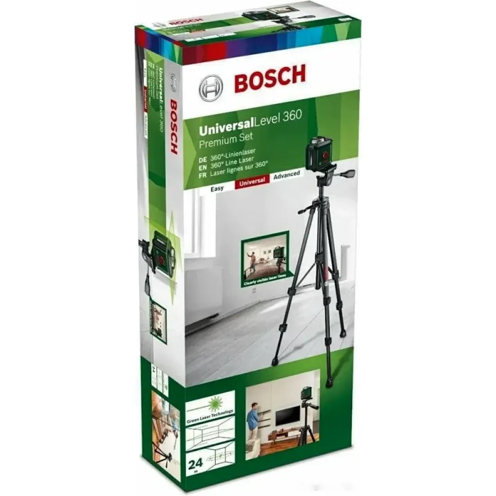 Bosch UniversalLevel 360 Set лазерный нивелир со штативом TT 150, 0603663E01