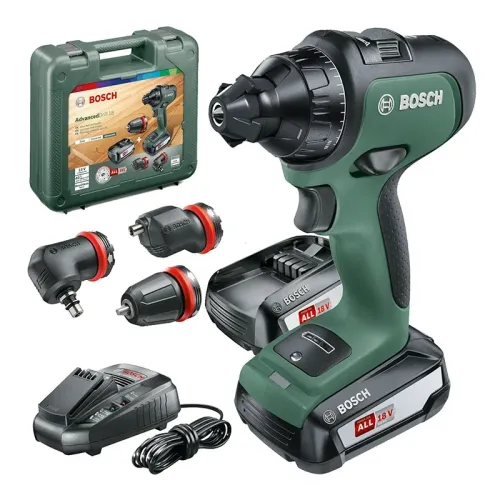 Bosch AdvancedDrill 18 Set аккумуляторная дрель-шуруповерт (2 x 2.5 Ач, ЗУ), 06039B5003