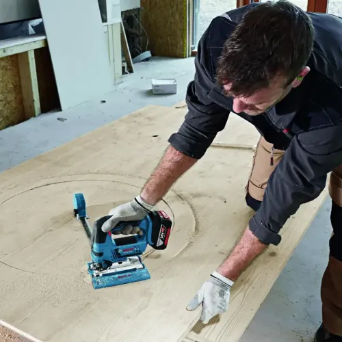 Bosch GST 18 V-LI B Professional Solo аккумуляторный лобзик (без АКБ и ЗУ), 06015A6100