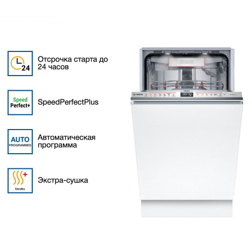 Встраиваемая посудомоечная машина Bosch SPV6ZMX17E