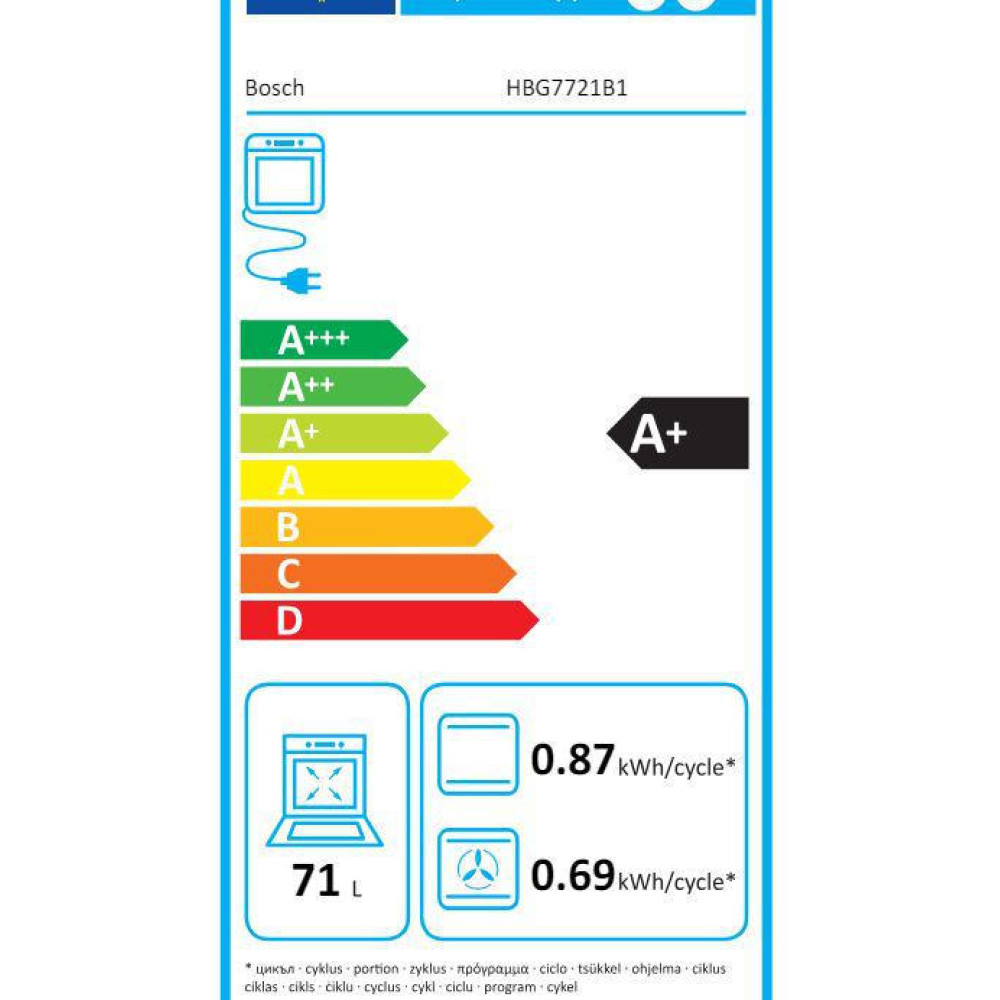 Духовой шкаф Bosch HBG 7721B1