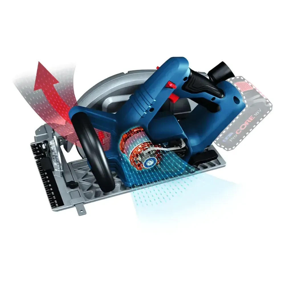 Bosch GKS 18V-68 C Professional Solo аккумуляторная дисковая пила (без АКБ и ЗУ), 06016B5000