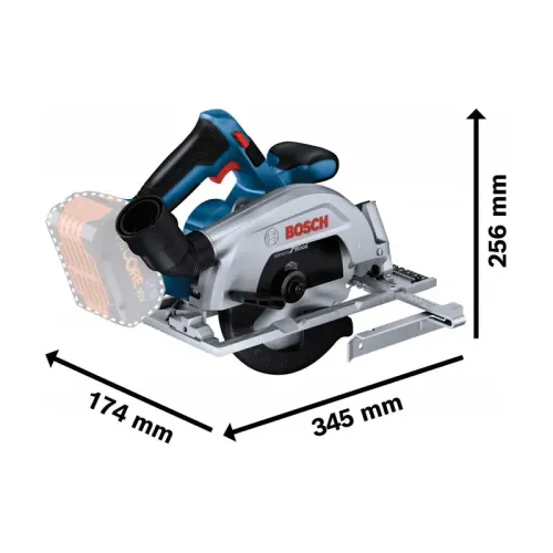 Bosch GKS 185-LI Professional Solo аккумуляторная циркулярная пила (без АКБ и ЗУ), 06016C1221