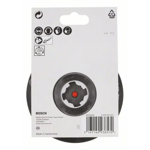 Bosch X-LOCK опорная тарелка 115 мм с липучкой, 2608601721