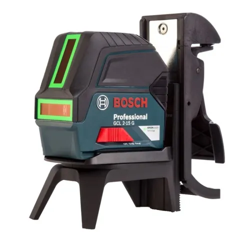 Bosch GCL 2-15G лазерный нивелир с держателями RM1 и BM3 0601066J00