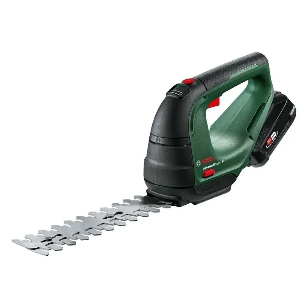 Bosch AdvancedShear 18V-10 Set ножницы аккумуляторные для травы (1 x 2 Ач, ЗУ), 0600857000