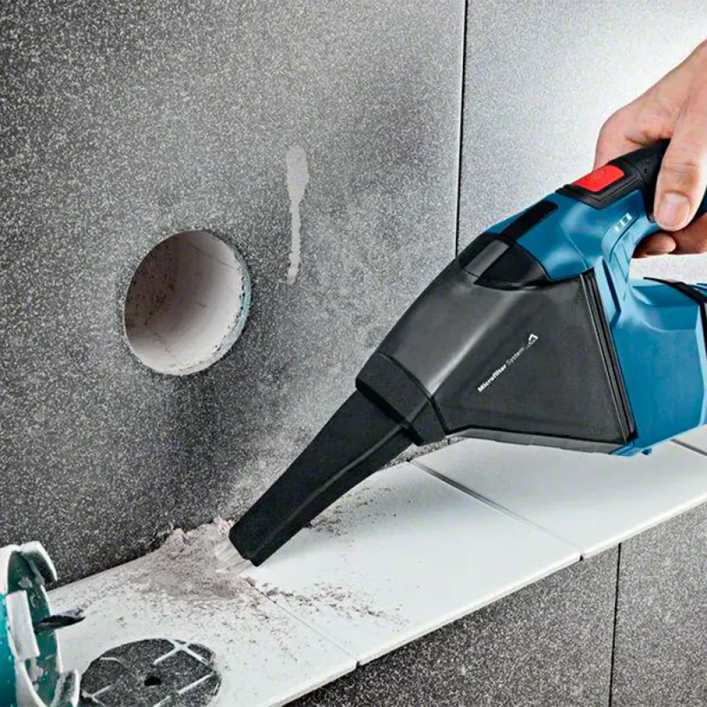 Аккумуляторный набор Bosch Professional: шуруповерт GSB 120-LI с пылесосом GAS 12V (2 x 2 Ач, ЗУ), 0615990M45