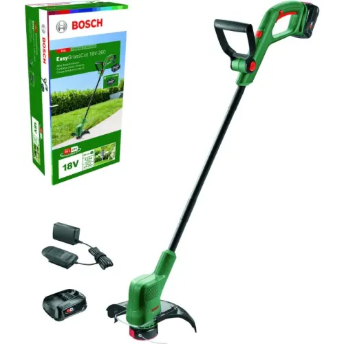 Bosch EasyGrassCut 18V-26 Set аккумуляторный триммер (1 x 2.5 Ач, ЗУ), 06008C1C03