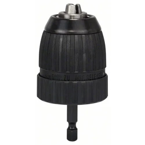 Bosch Keyless Chuck быстрозажимный сверлильный патрон 1.0-10 мм, HEX 1/4 с П/Л вращением, 2608572075