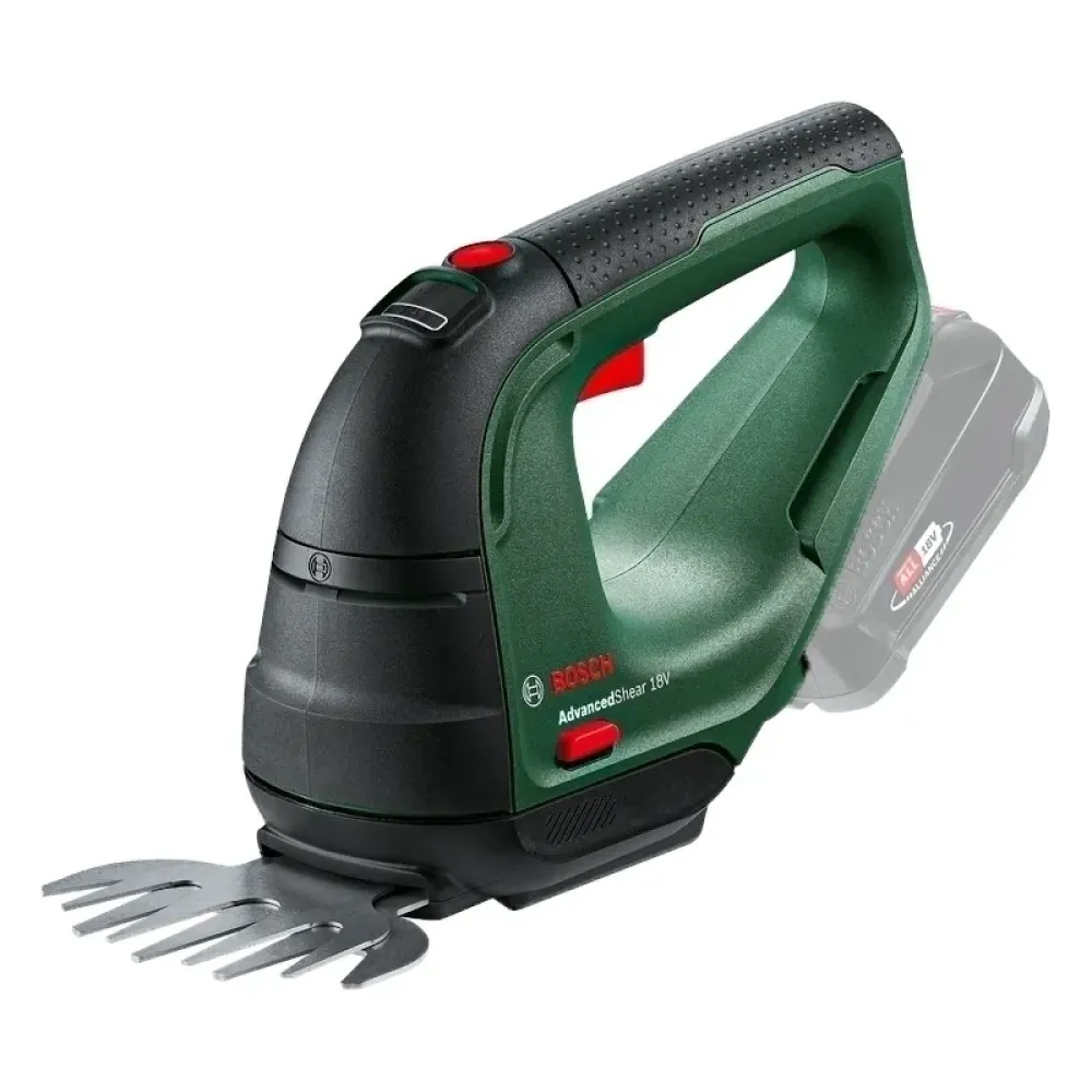 Bosch AdvancedShear 18V-10 Solo ножницы аккумуляторные для травы (без АКБ и ЗУ), 0600857001