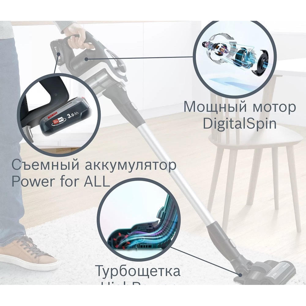 Пылесос Bosch BBS811PCK