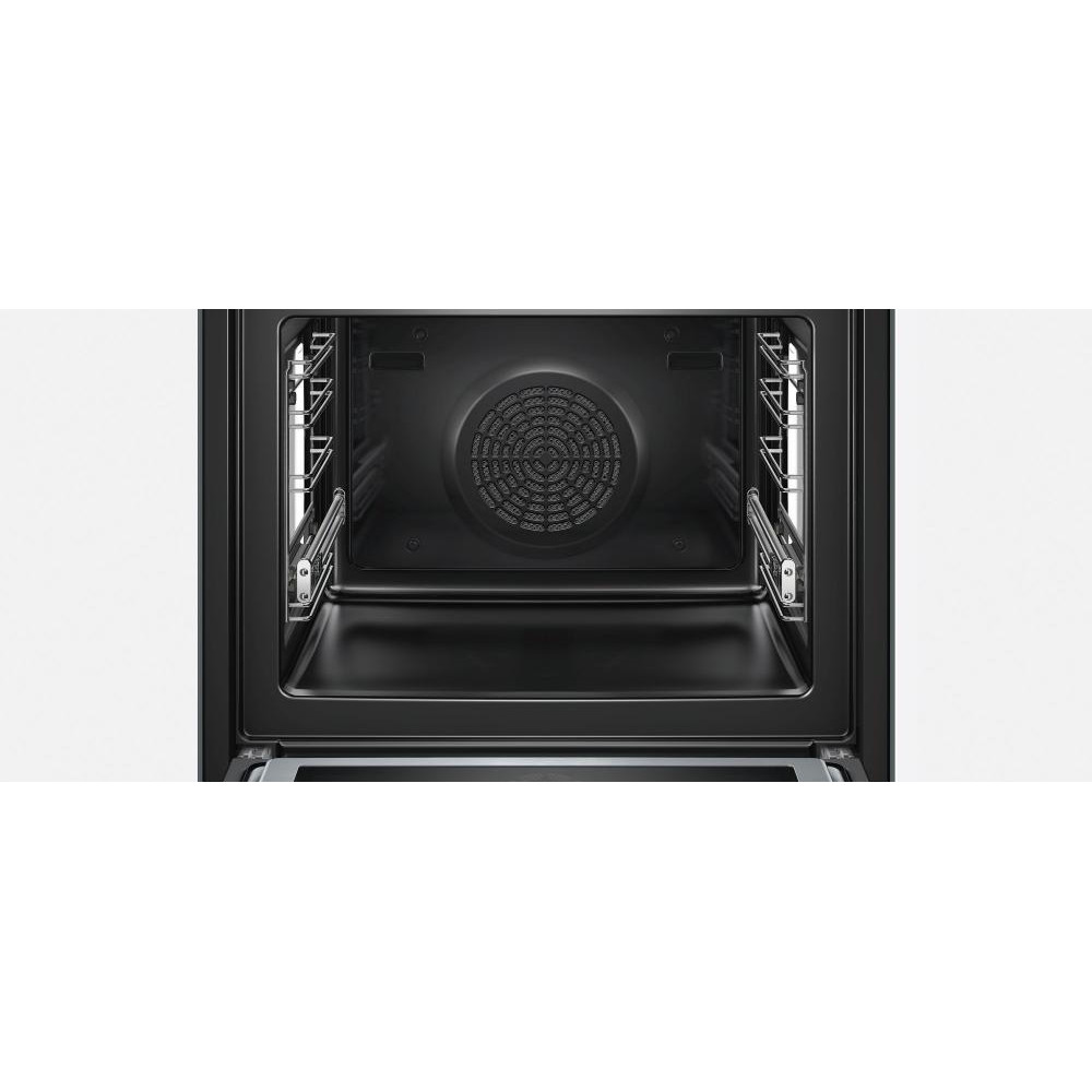 Духовой шкаф с микроволнами и паром Bosch HNG6764W6