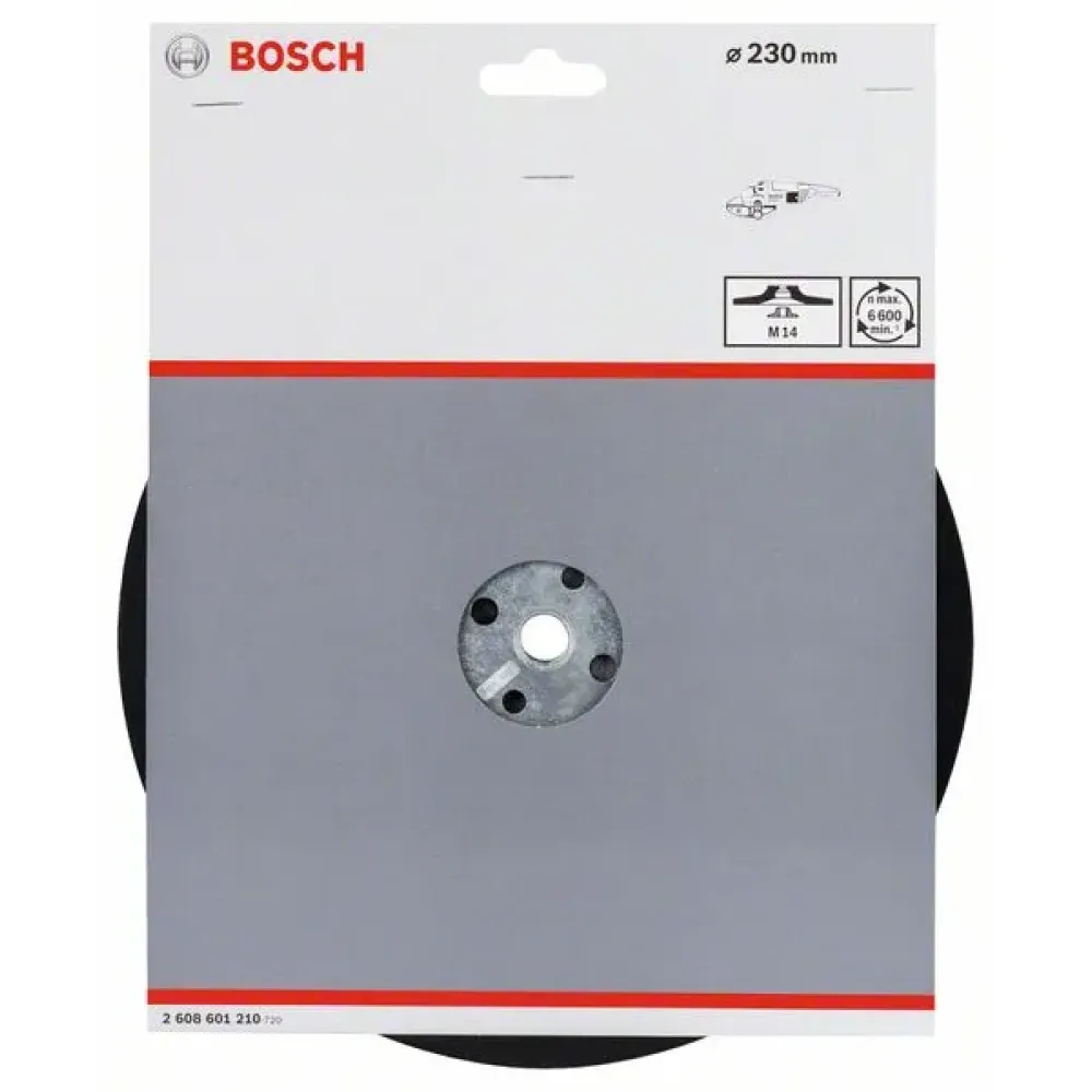 Bosch Standard опорная тарелка M14 230 мм, 2608601210