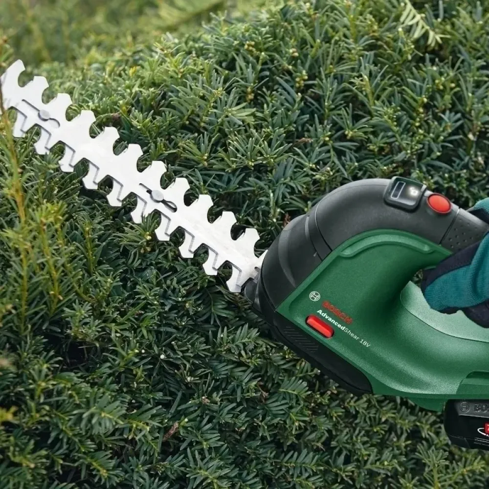 Bosch AdvancedShear 18V-10 Set ножницы аккумуляторные для травы (1 x 2 Ач, ЗУ), 0600857000