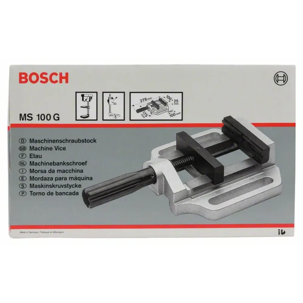 Bosch MS 100 G механические тиски, 2608030057