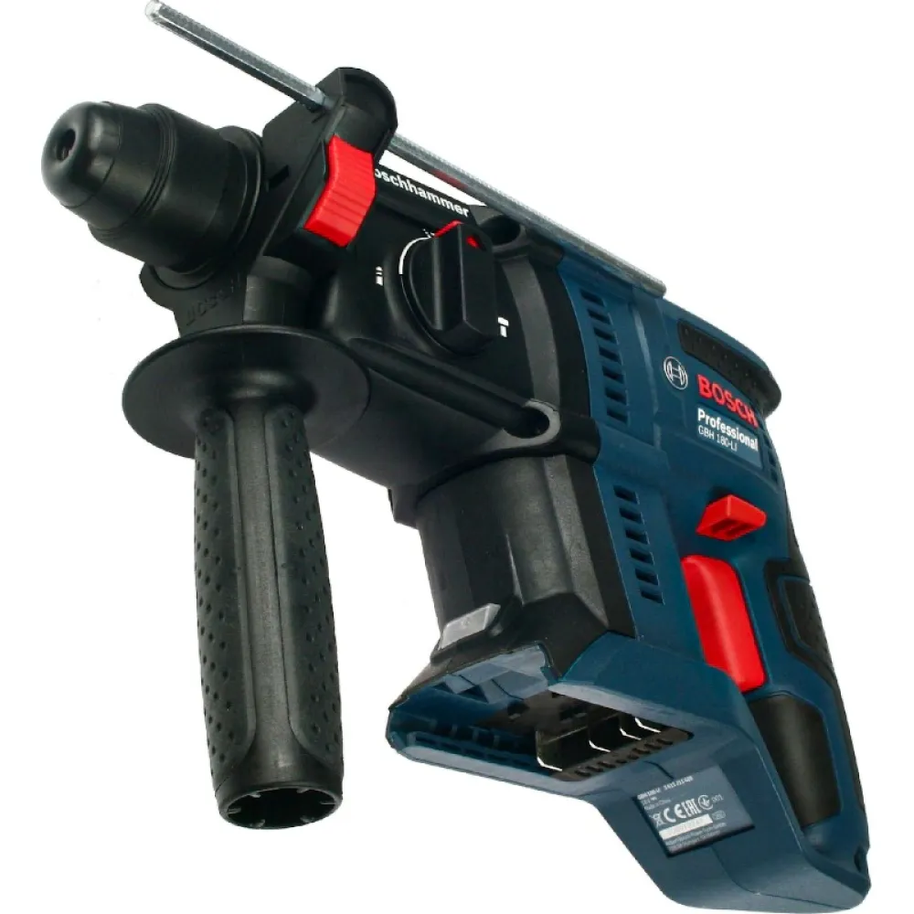 Набор аккумуляторного инструмента Bosch Professional: угловая шлифмашина GWS 180-LI с перфоратором GBH 180-LI (2 х 4 Ач, ЗУ), 0615990N05