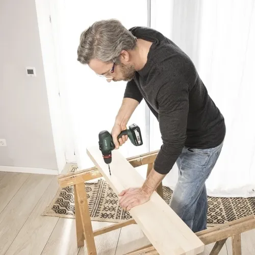 Bosch AdvancedDrill 18 Set аккумуляторная дрель-шуруповерт (2 x 2.5 Ач, ЗУ), 06039B5003